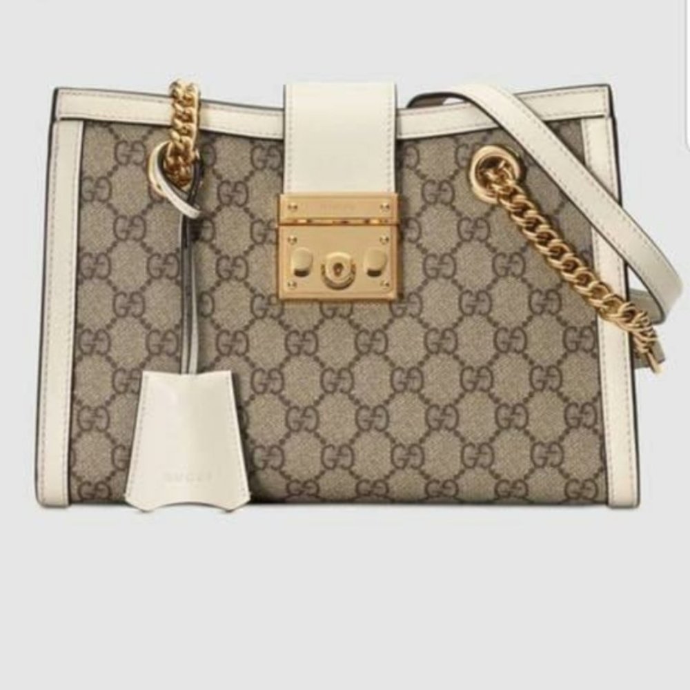 100% Auth Gucci Padlock Small Shoulder Brand New - Picture 1 of 16